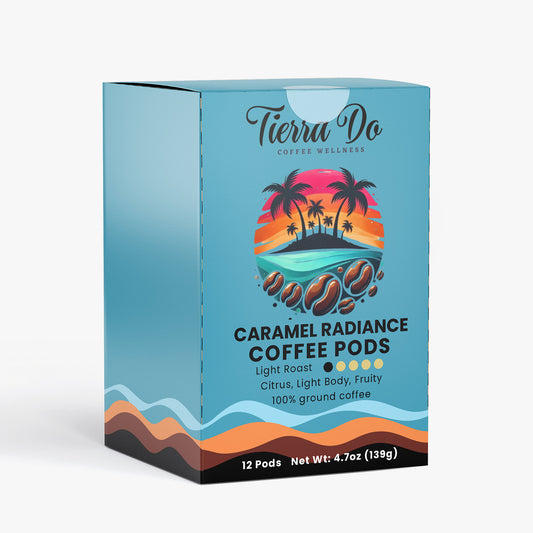 Caramel Radiance Coffee Pods (Dark Roast)